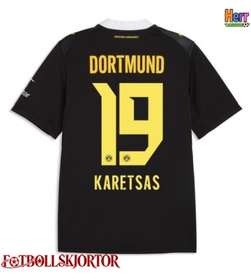 Borussia Dortmund Konstantinos Karetsas #19 Bortatröja 2026-27 Kortärmad